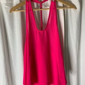 Chiffon halter